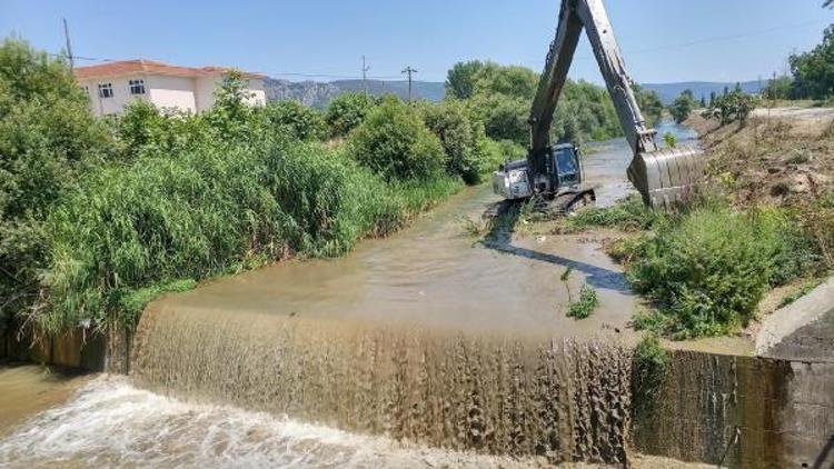 Bursa’da derelerde yaz temizliği