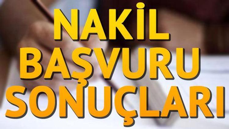 2017 TEOG 1. dönem nakil başvurusu sonuçları ne zaman açıklanacak TEOG nakil başvurusu için bugün son