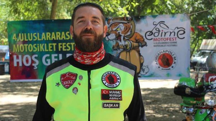 Uluslararası Edirne Motor Festivali başladı