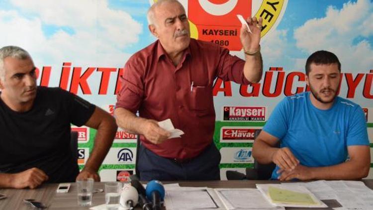 Kayseri Erciyesspordan sahte senet açıklaması