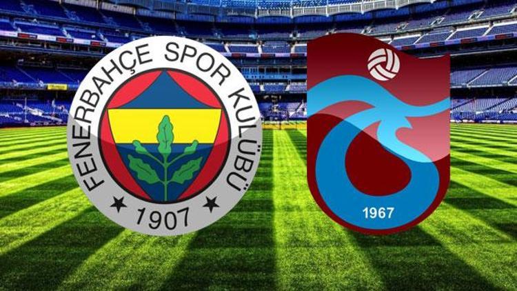 Fenerbahçe Trabzonspor maçı saat kaçta hangi kanalda canlı yayınlanacak