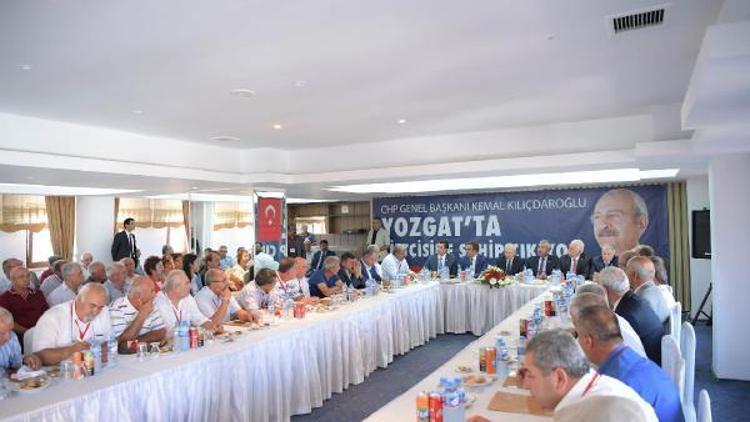 CHP Lideri Yozgat ta Bakliyat Çalıştayı na katıldı(1)