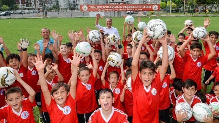 Geleceğin yıldızları sahada