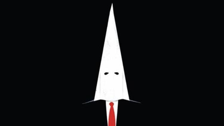 Trump’a ırkçı kukuleta  giydirdiler