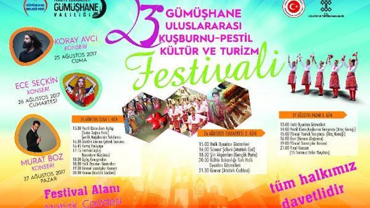 Gümüşhane’de festival heyecanı