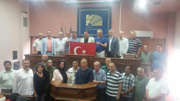 Gemlik heyetine Yunanistan’da samimi karşılama