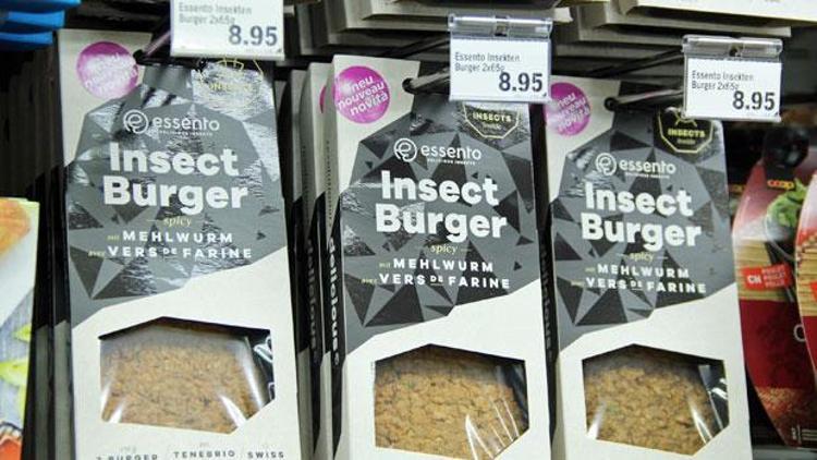 ‘Böcekburger’in satışına başlandı
