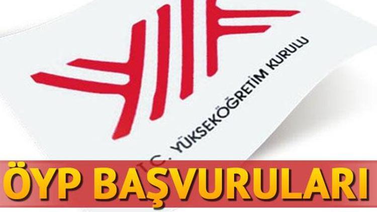 ÖYP 2017 Lisansüstü tercih başvuruları başladı…