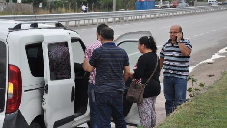 Polisin, durdurduğu araçtan kalp krizi geçiren kişi çıktı