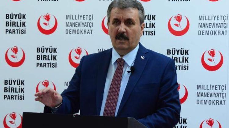 BBP Genel Başkanı Destici: Memur zammı atletle kahvaltı kadar gündemde olmadı