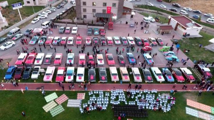 Geleneksel klasik otomobil festivali Kayseride başlıyor