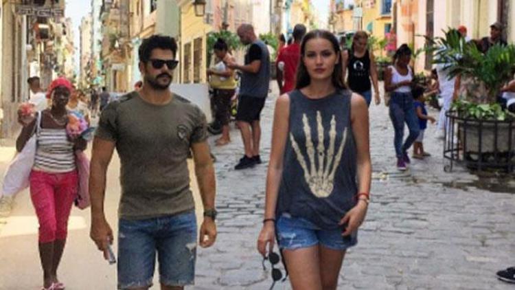 Burak Özçivit ve Fahriye Evcen Kübada aşk tazeledi