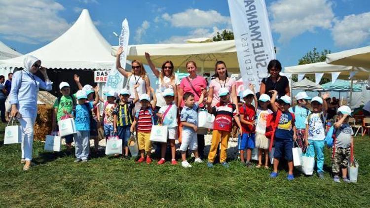 Süleymanpaşa Belediyesi çocukları tarımla buluşturdu