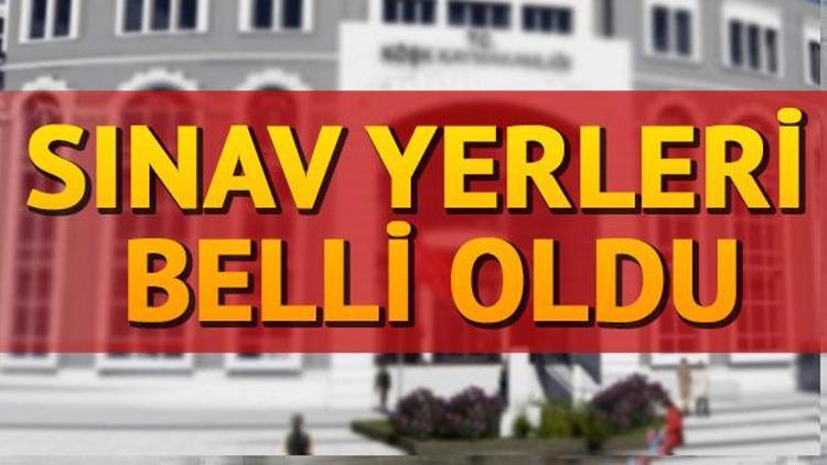 2017 Kaymakamlık sınav giriş yerleri ÖSYM tarafından açıklandı Kaymakam adaylığı sınavı ne zaman