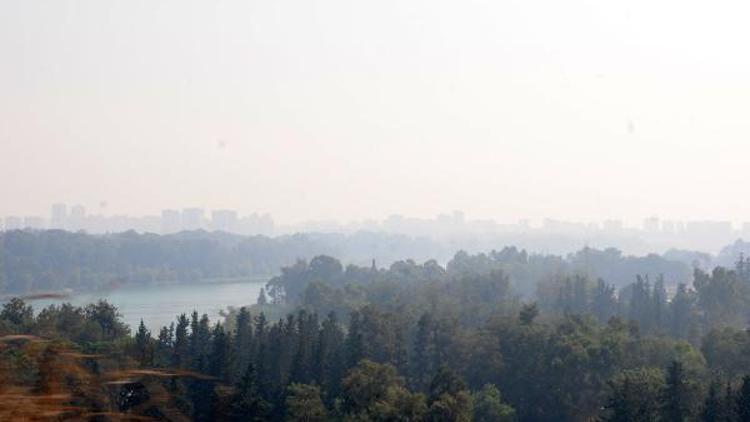 Adana, anız dumanı altında kaldı