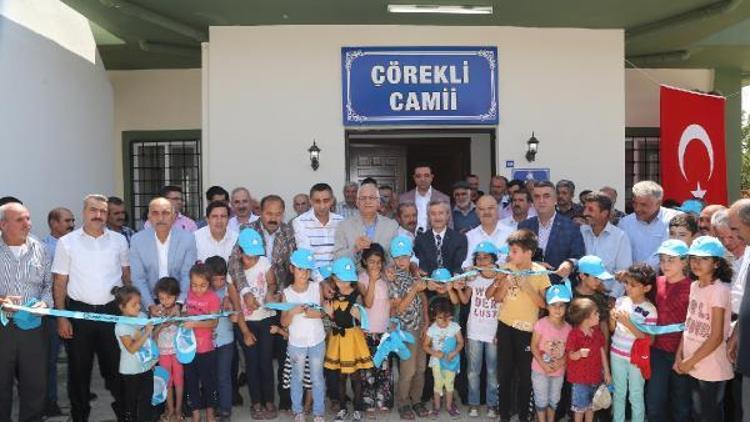 Belediyeden sosyal tesis ve cami açılışı