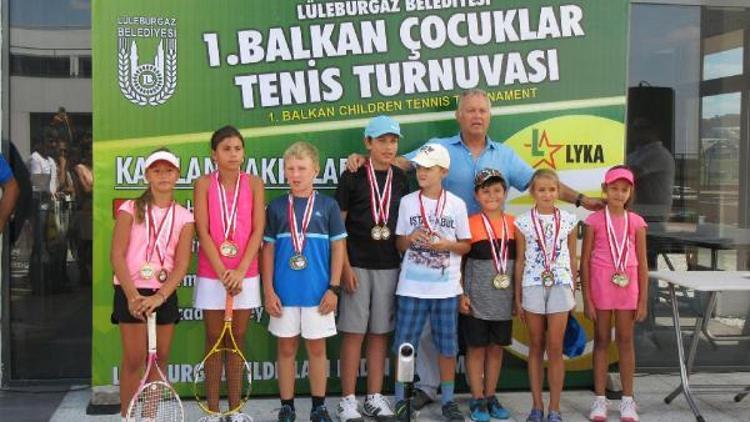 1nci Balkan Çocuklar Tenis Turnuvası sona erdi