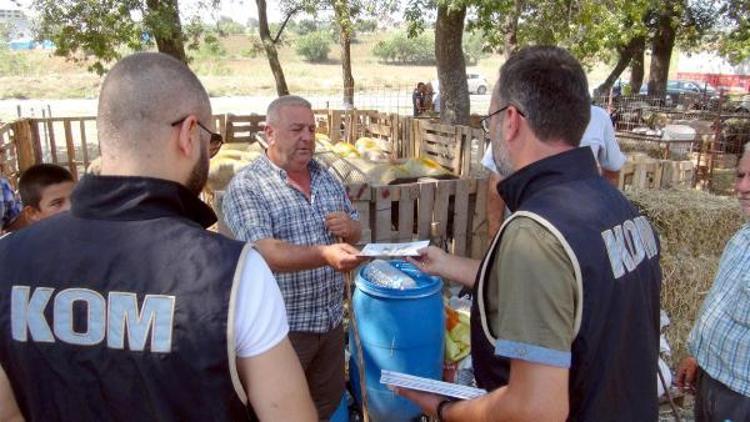 Kurban pazarında polisten dolandırıcılık uyarısı