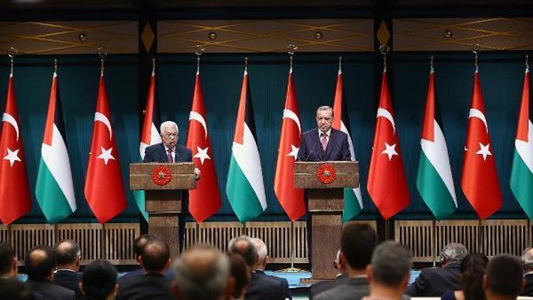 Erdoğan: İsrail yönetiminin 2 devletli çözüm ihtimalinin altını oyan bu işgal teşebbüslerine artık bir son vermesi gerekiyor