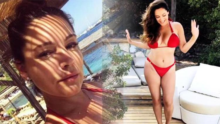 Dünyaca ünlü model Kelly Brook Bodrum’da