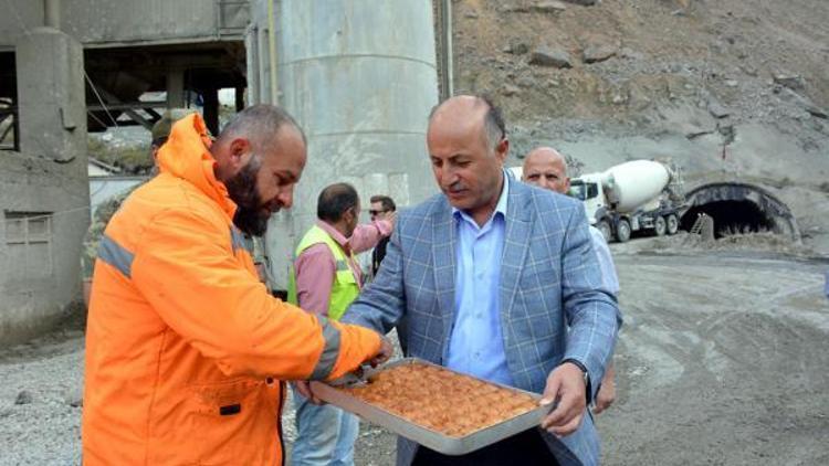 Vali Azizoğlu, Ovit tünelinde inceleme yaptı