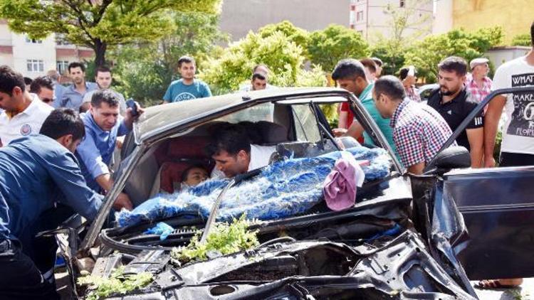 Makas atan sürücü tutuklandı, yaralı çocuk yoğun bakımda