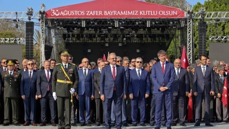 Antalyada 30 Ağustos Zafer Bayramı kutlandı