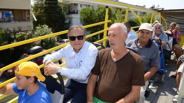 Altınolukta yazlık otobüs hizmete girdi