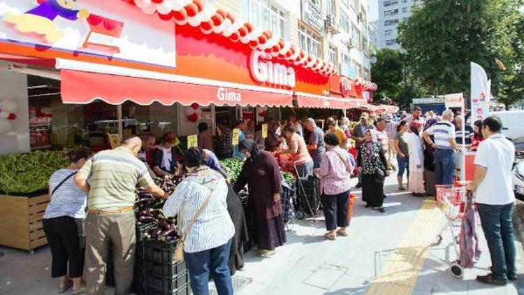 Gima, Ankara’da ikinci marketini hizmete açtı