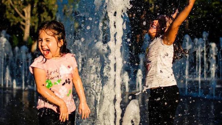 Bornovalı çocuklar kuru havuzu sevdi