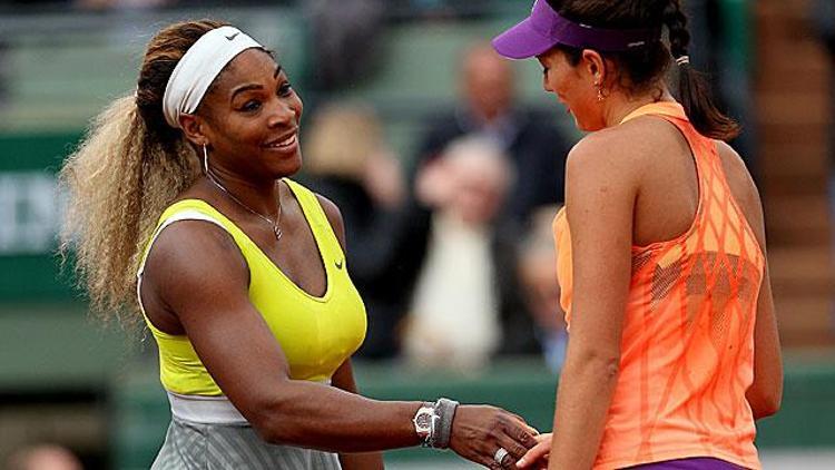 Serena Williams anne oldu Muguruza kahkahaya boğdu...