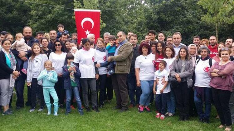 Londralı Türkler, bayramı Hyde Park’ta kutladı