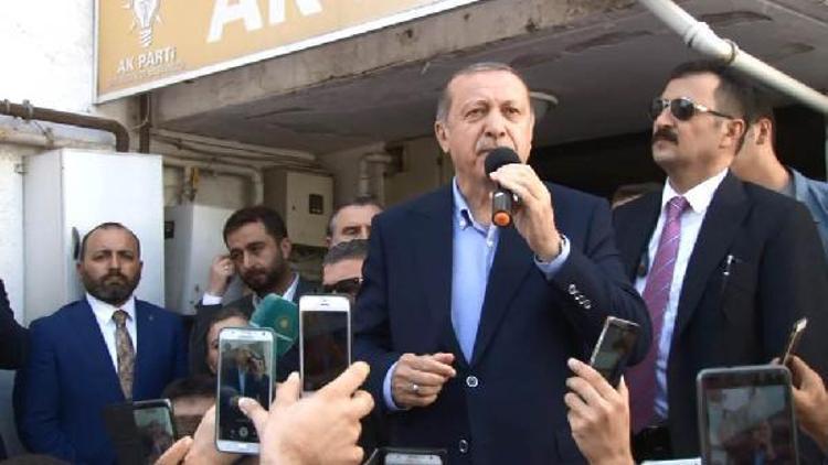 Cumhurbaşkanı Erdoğan Çatalcada konuştu