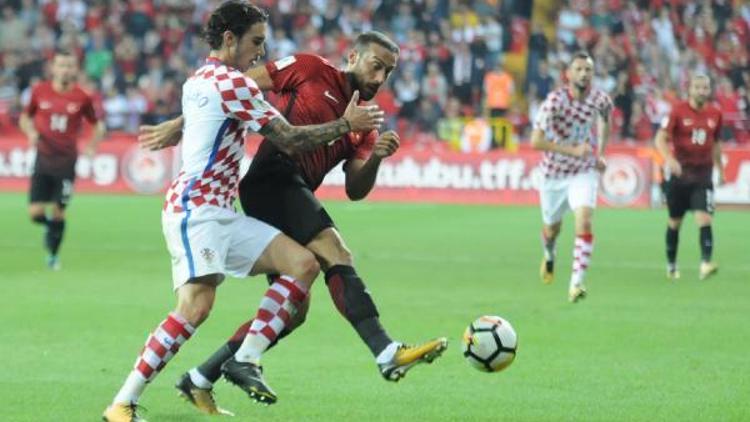 Türkiye-Hırvatistan- maç fotoğrafları