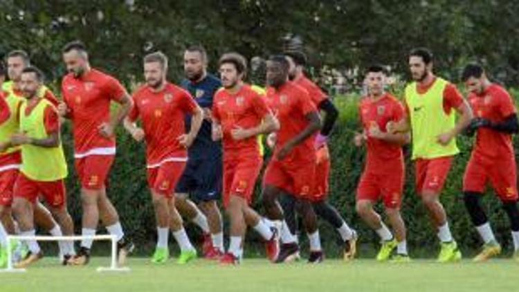 Kayserispor, Sivasspor maçı hazırlıklarını sürdürüyor