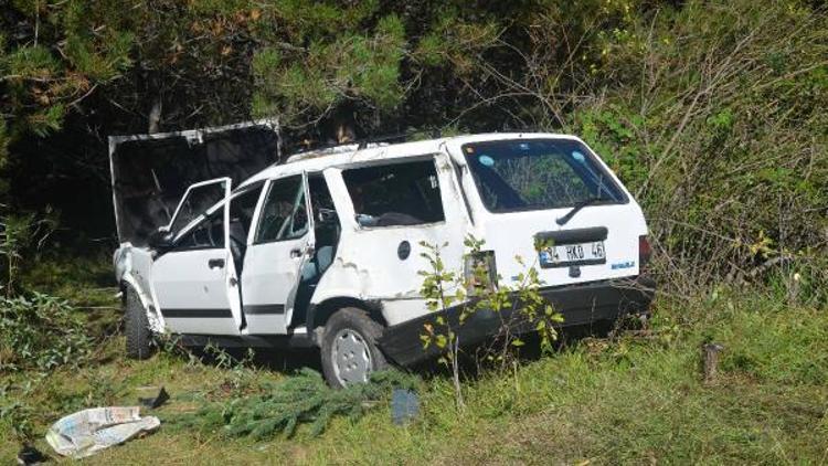 Kastamonuda kaza: 1 ölü, 4 yaralı