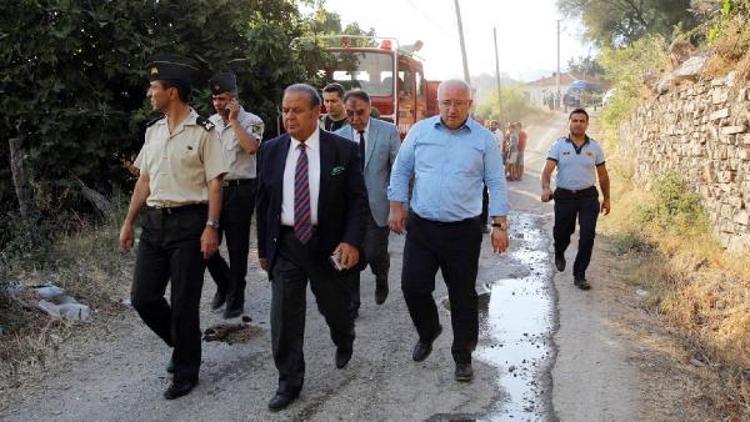 Zeytinköyde çadırlar kuruldu, hasar tespit çalışmaları başladı