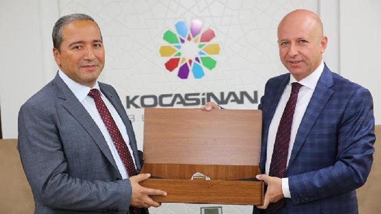 Kocasinan Kaymakamı Candandan Başkan Çolakbayrakdara veda ziyareti