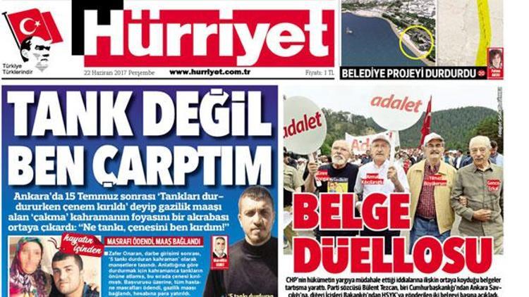 Barış Selçuk Gazetecilik Ödülü Hürriyet’e