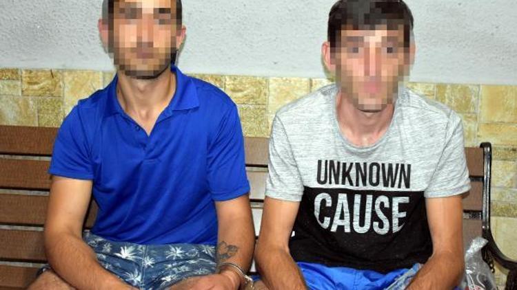 Marmariste 2 Gürcü hırsızlıktan tutuklandı
