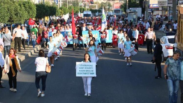 Kent Konseyi Kadın Trampet Takımı, Ergene 4. Boza Festivaline katılarak gösteri yaptı