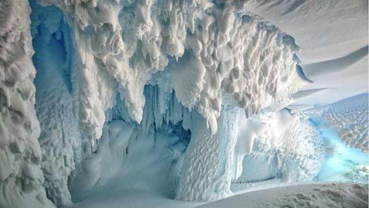 Antarktikanın sıcak mağaralarında bilinmeyen canlılar yaşıyor olabilir