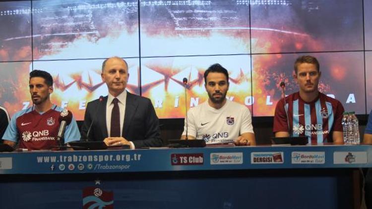 Trabzonspor’da 3’lü imza töreni