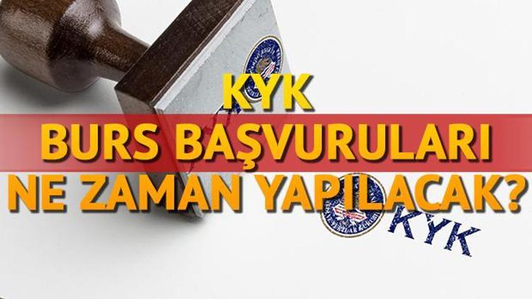 KYK burs başvuruları ne zaman yapılacak Kredi ve Yurtlar Kurumu başvuru tarihi verdi mi