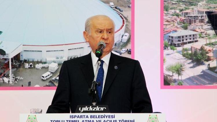 MHP Lideri Devlet Bahçeli Ispartada (2)