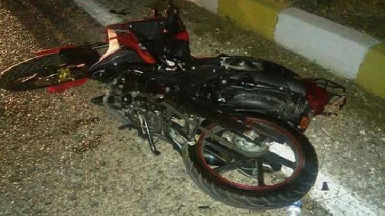Erdekte motosiklet kazası can aldı
