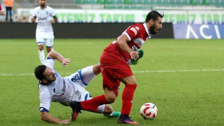 Erzurumspor, Samsunspor ile yenişemedi