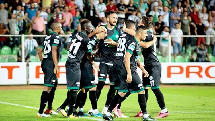 Giresunspor evinde Eskişehirsporu rahat geçti