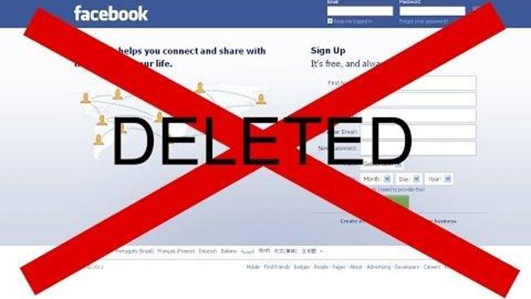 Facebook hesabı nasıl silinir