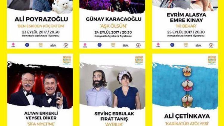 Antalyada komedi festivali